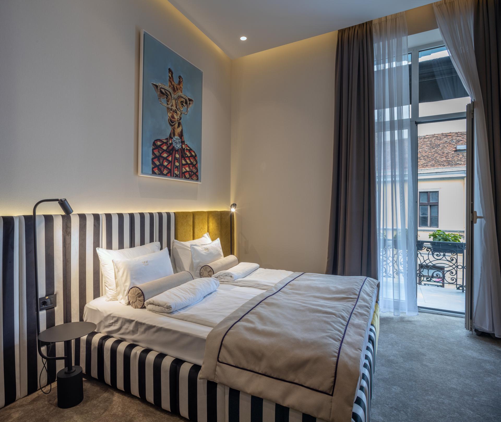 Deluxe Double or Twin Room with Balcony - Maison Royale Belgrade